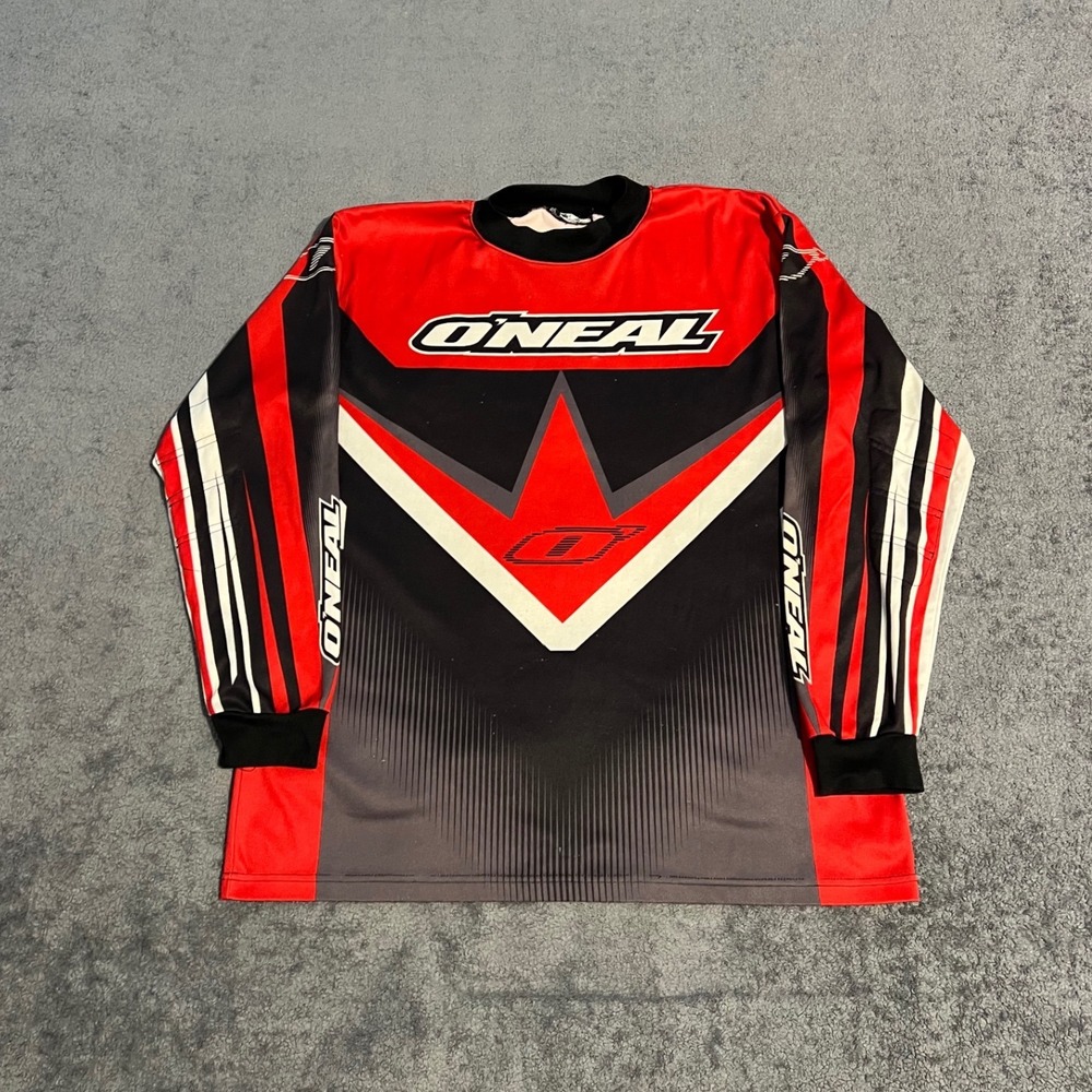 Vintage Y2K Oneal Racing Motocross Jersey Mens XL Long Sleeve Dirt Bike Top